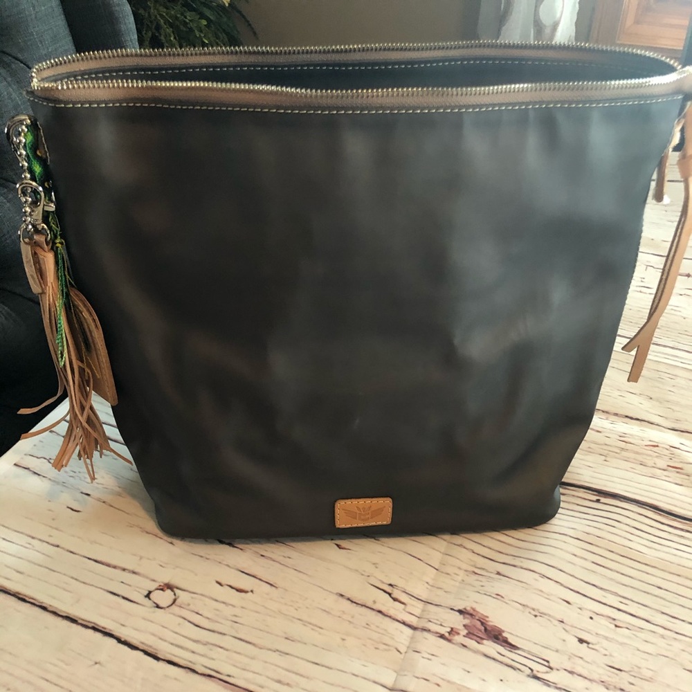 Gray Consuela Hobo